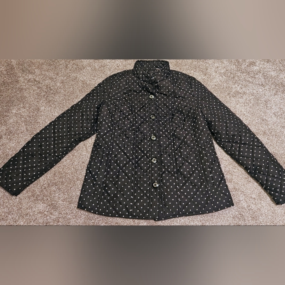 Chico’s Black Quilted Jacket